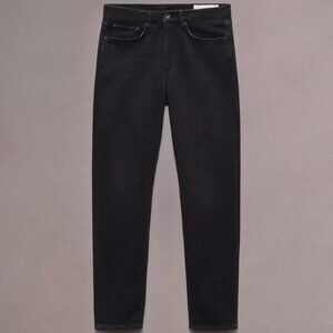 rag & bone Fit 2 slim jeans in Washed Black 31W 32L